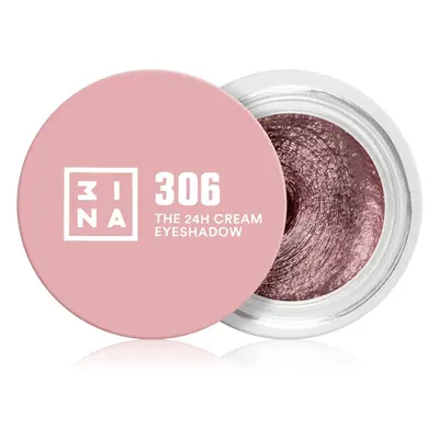 3INA The 24H Cream Eyeshadow krémes szemhéjfestékek árnyalat 306 Light pink 3 ml