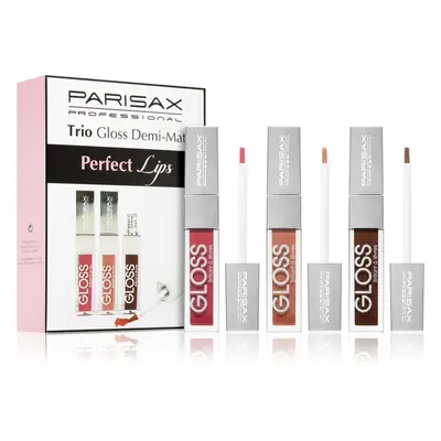 Parisax Perfect Lips Trio ajakfény szett Demi-Mat