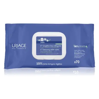 Uriage Bébé 1st Cleansing Wipes tisztító törlőkendő gyermekeknek 70 db