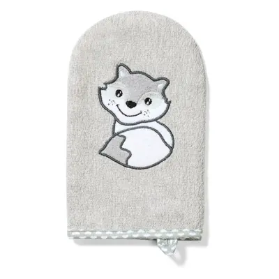 BabyOno Facecloth Bamboo fürdő pamacs Grey 1 db