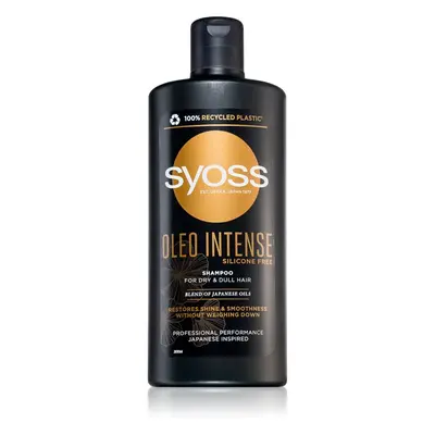 Syoss Oleo Intense sampon a fénylő és selymes hajért 440 ml