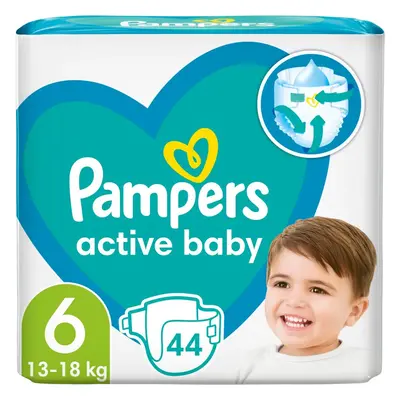 Pampers Active Baby Size 6 eldobható pelenkák 13-18 kg 44 db