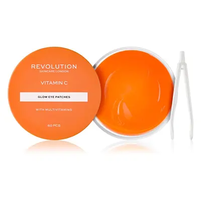 Revolution Skincare Vitamin C With Multivitamins hidrogél maszk a szem körül élénk és hidratált 