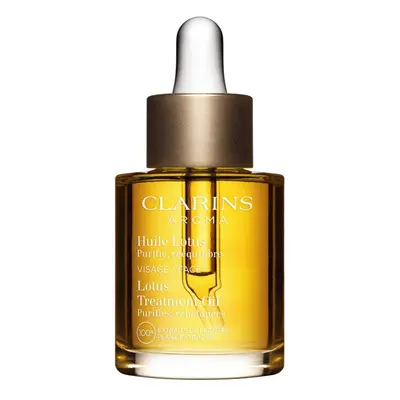 Clarins Lotus Treatment Oil kisimító hatású regeneráló olaj Nappali és éjjeli ápolás 30 ml