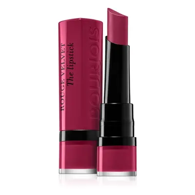 Bourjois Rouge Velvet The Lipstick mattító rúzs árnyalat 10 Magni-Fig 2,4 g