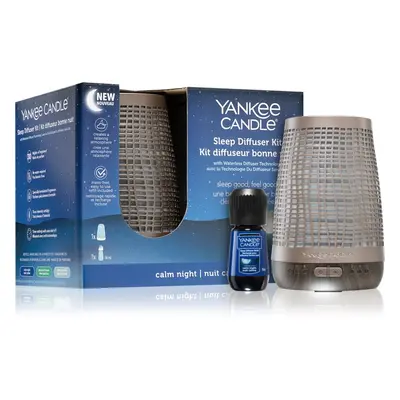 Yankee Candle Sleep Diffuser Kit Bronze elektromos diffúzor + utántöltő 1 db