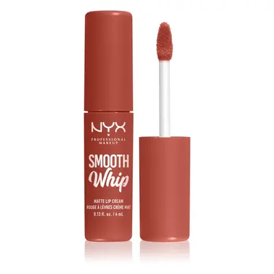 NYX Professional Makeup Smooth Whip Matte Lip Cream bársonyos rúzs kisimító hatással árnyalat 07