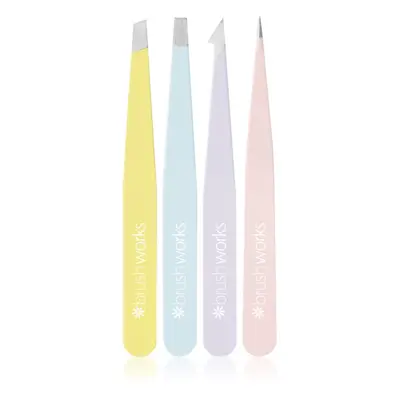 Brushworks Tweezer Set Mixed csipeszszett