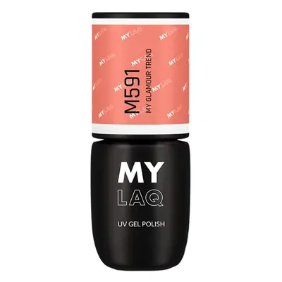 MYLAQ UV Gel Polish géles körömlakk árnyalat My Glamour Trend 5 ml