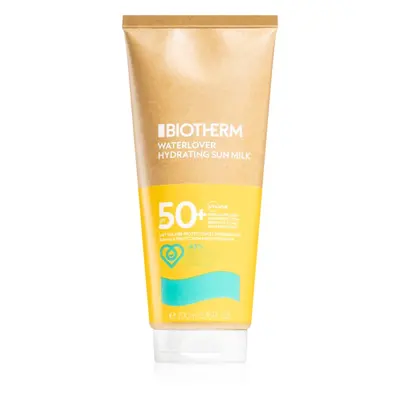 Biotherm Waterlover Sun Milk 50+ napozótej SPF 50+ 200 ml