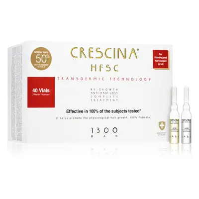 Crescina Transdermic 1300 Re-Growth and Anti-Hair Loss hajnövekedés és hajhullás elleni ápolás u