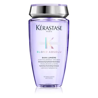 Kérastase Blond Absolu Bain Lumière samponfürdő szőkített vagy melírozott hajra 250 ml