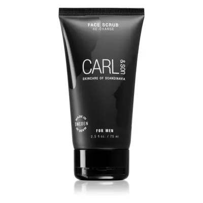 Carl & Son Face Scrub tisztító peeling uraknak 75 ml