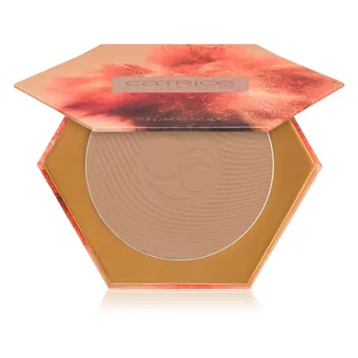 Catrice Maxi Bronzing Powder bronzosító púder árnyalat 010 Light Bronze 17,8 g