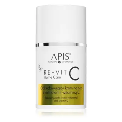 Apis Natural Cosmetics Re-Vit C Home Care hidratáló éjszakai krém a ráncok ellen 50 ml