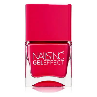 Nails Inc. Gel Effect körömlakk géles hatással árnyalat Chelsea Grove 14 ml