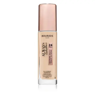 Bourjois Always Fabulous tartós alapozó SPF 20 árnyalat 120 Ivoire Clair 30 ml