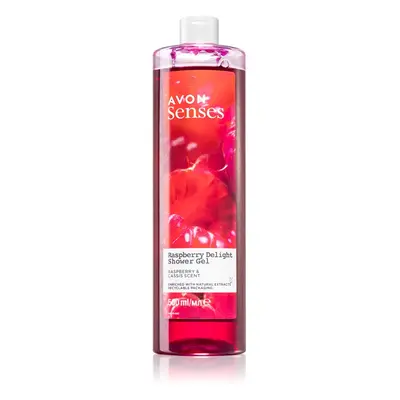 Avon Senses Raspberry Delight ápoló tusoló gél 500 ml