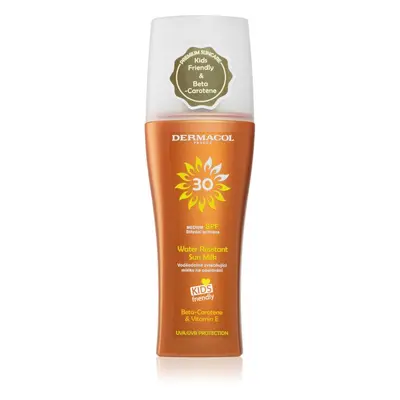 Dermacol Sun Water Resistant vízálló napozótej SPF 30 spray formában 200 ml