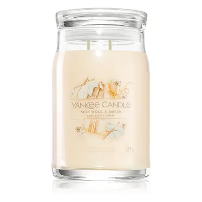 Yankee Candle Soft Wool & Amber illatgyertya 567 g