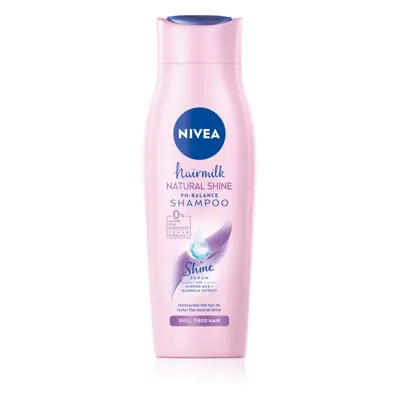 NIVEA Hairmilk Natural Shine ápoló sampon 250 ml