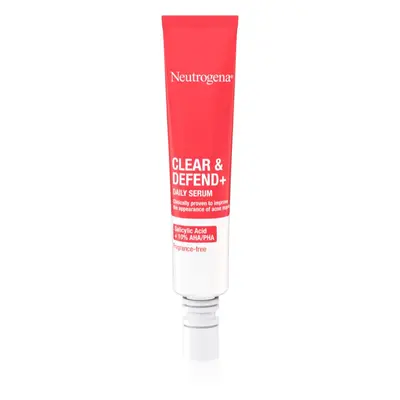 Neutrogena Clear & Defend+ bőr szérum pattanások ellen 30 ml