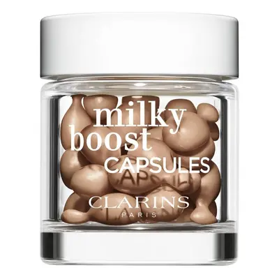 Clarins Milky Boost Capsules élénkítő make-up kapszulák árnyalat 06 30x0,2 ml