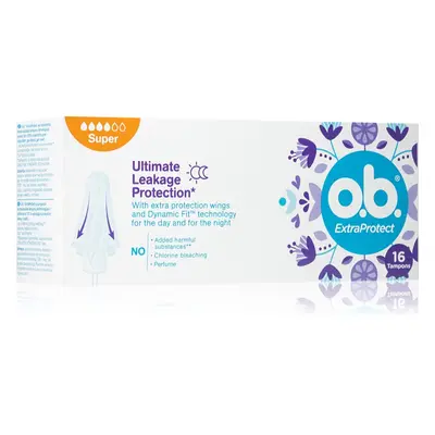 o.b. Extra Protect Super tamponok 16 db