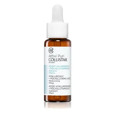 Collistar Attivi Puri Hyaluronic + Polyglutamic Acid Serum liftinges arcszérum hialuronsavval 30