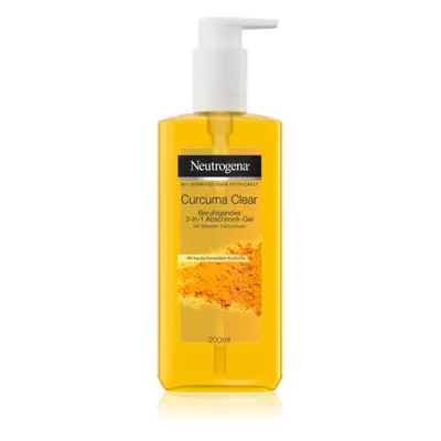 Neutrogena Curcuma Clear tisztító micellás gél 200 ml