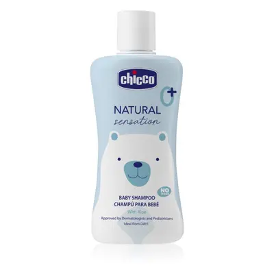 Chicco Natural Sensation Baby gyengéd sampon újszülötteknek 0+ 200 ml