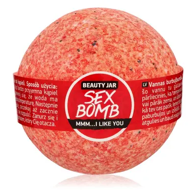 Beauty Jar Sex Bomb Mmm...I Like You pezsgő fürdőgolyó 150 g