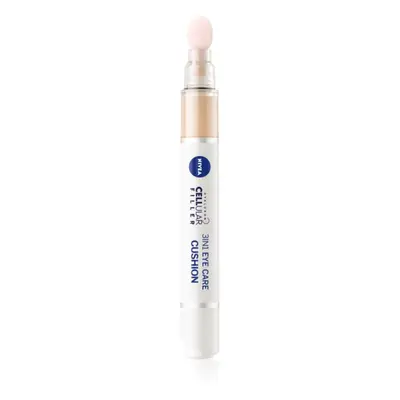 Nivea Hyaluron Cellular Filler tónusegyesítő hidratáló krém szemre árnyalat 02 Medium 4 ml