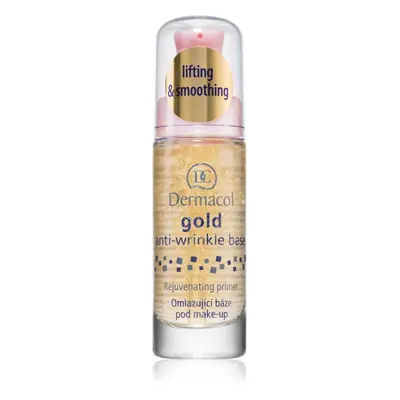 Dermacol Gold Egységesítő sminkalap a ráncok ellen 20 ml