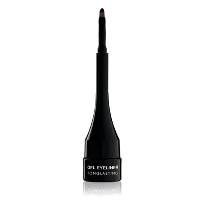 Pierre René Eyes Eyeliner tartós zselés szemhéjtus vízálló árnyalat 01 Carbon Black 2,5 ml