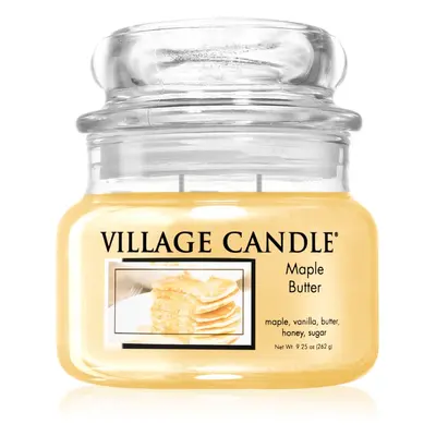 Village Candle Maple Butter illatgyertya (Glass Lid) 262 g