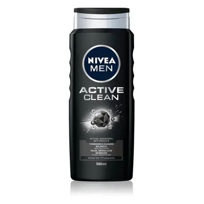 Nivea Men Active Clean tusfürdő gél uraknak 500 ml