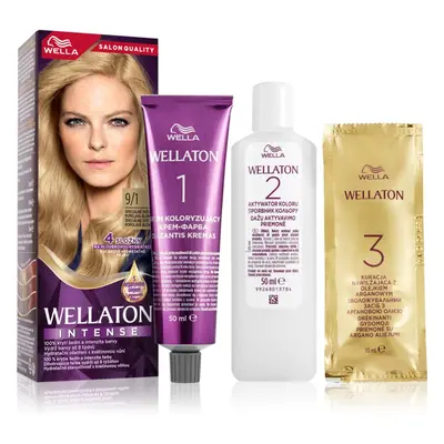 Wella Wellaton Intense tartós hajfesték Argán olajjal árnyalat 9/1 Special Light Ash Blonde 1 db