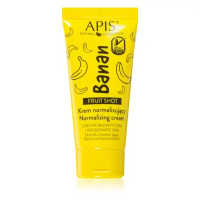 Apis Natural Cosmetics Fruit Shot Banana nappali és éjszakai krém a problémás bőrre 50 ml