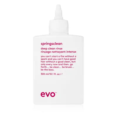 EVO Curl Springsclean mélyen tisztító sampon a hullámos és göndör hajra 300 ml