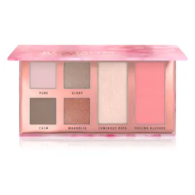 Catrice Blossom Glow multifunkciós arc paletta az arcra és a szemekre 10 g