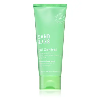 Sand & Sky Oil Control Clearing Face Mask normalizáló mélytisztító maszk zsíros és problémás bőr