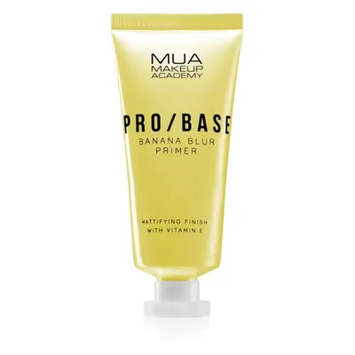 MUA Makeup Academy PRO/BASE Banana Blur hidratáló bázis alapozó alá 30 ml