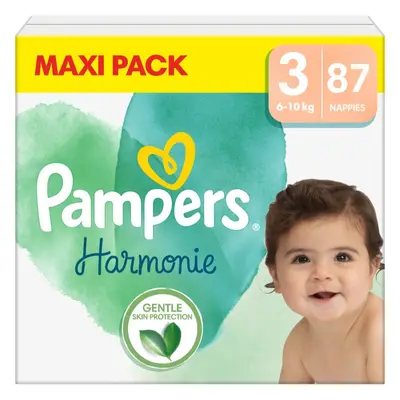 Pampers Harmonie Size 3 eldobható pelenkák 6-10 kg 87 db