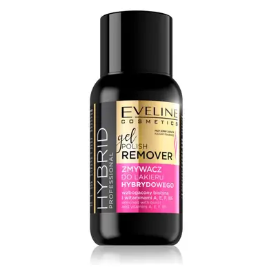 Eveline Cosmetics Hybrid Professional körömlakklemosó A és E vitaminnal 150 ml