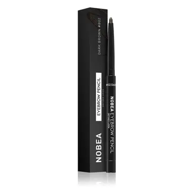 NOBEA Day-to-Day Eyebrow Pencil automatikus szemöldökceruza 02 Dark brown 0,3 g