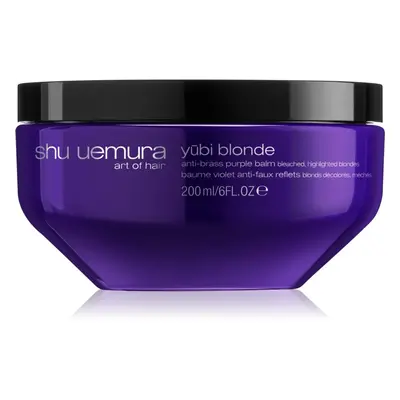 Shu Uemura Yūbi Blonde maszk semlegesíti a sárgás tónusokat 200 ml