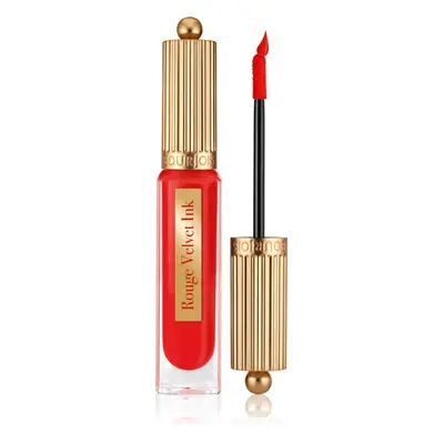 Bourjois Rouge Velvet Ink folyékony rúzs matt hatással árnyalat 08 Coquelic Hot 3.5 ml