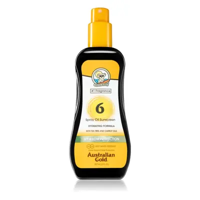 Australian Gold Spray Oil Sunscreen test olaj sprej a káros napsugarak ellen SPF 6 237 ml