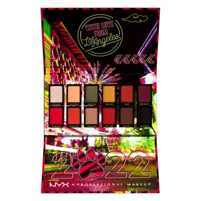 NYX Professional Makeup Lunar New Year 2022 szemhéjfesték paletta 12x0,85 g